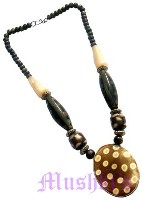 Indian ethnic necklace - click here for large view